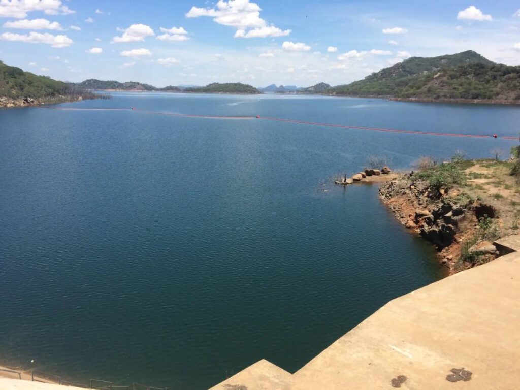 Rockfill dam in Zimbabwe